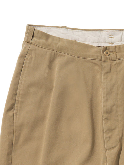 SKATE CUSTOMIZED ONE TUCK LOOSE CHINO TROUSERS S/D