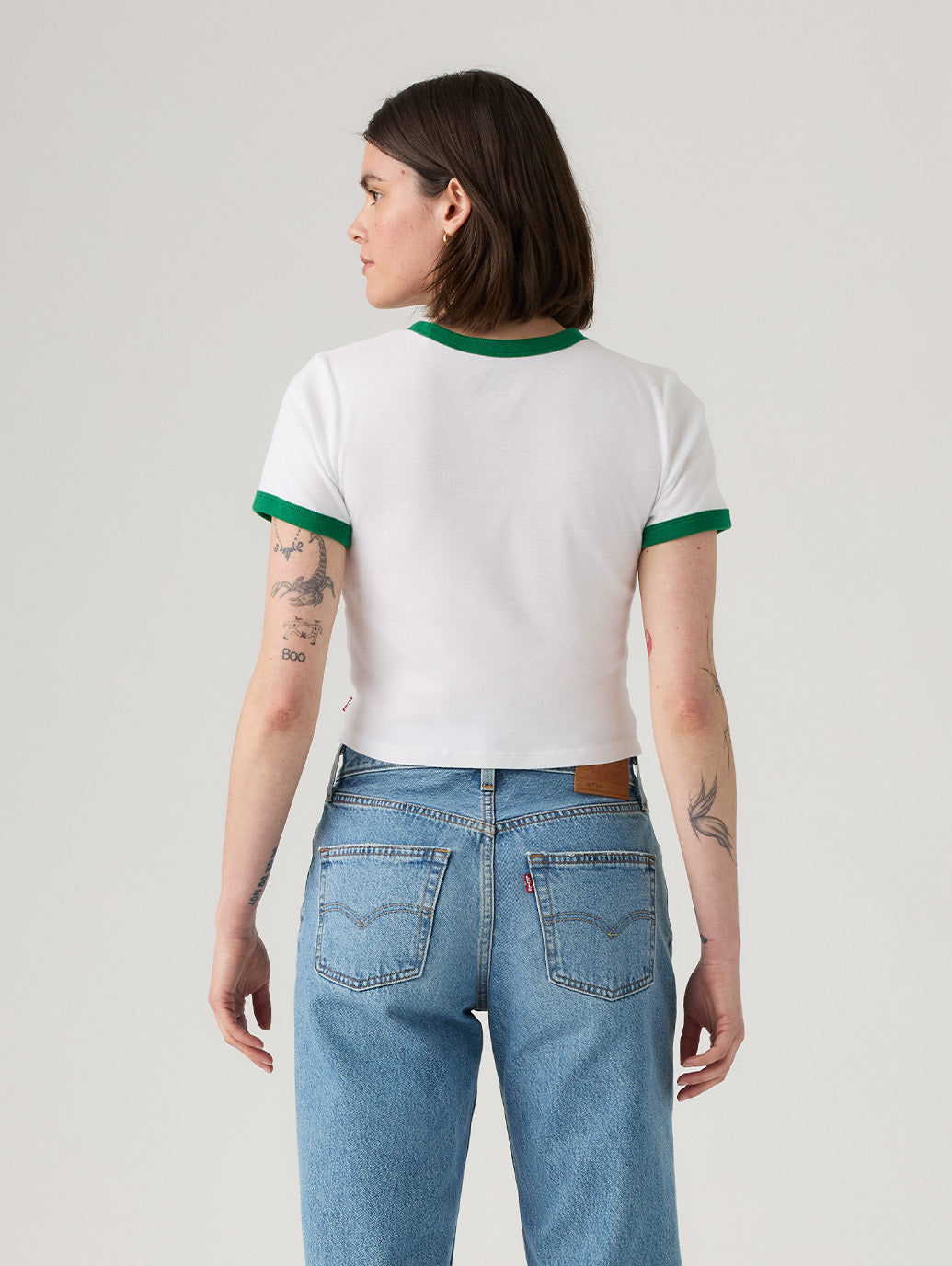 グラフィック ミニ リンガーTシャツ