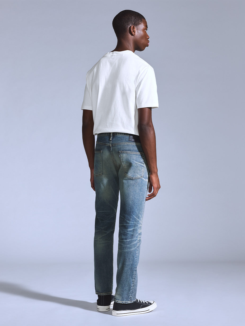 BLUETAB™ 502™ テーパードジーンズ ミディアムインディゴ MADE IN JAPAN 