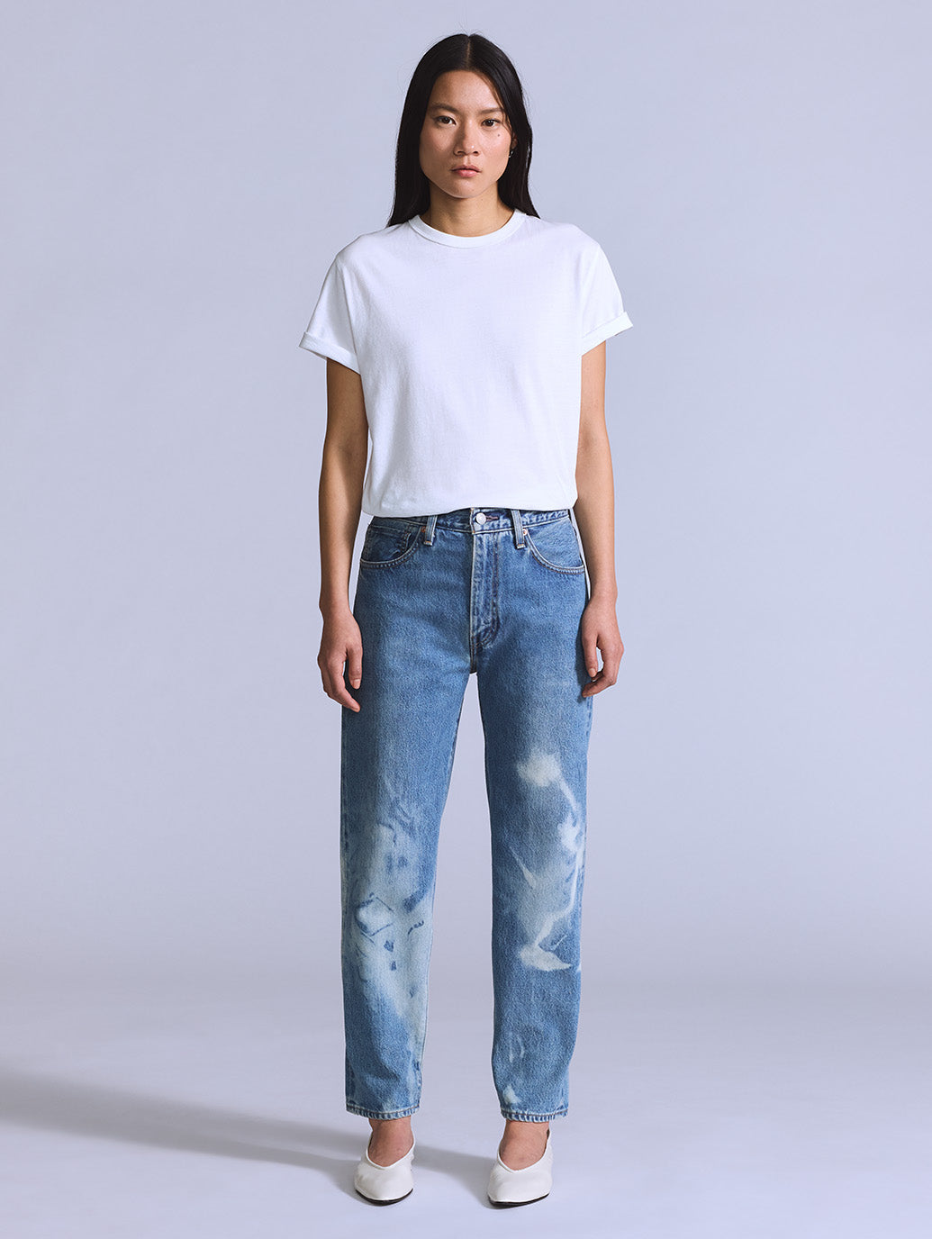 BLUETAB™ COLUMN ジーンズ ライトインディゴ MADE IN JAPAN