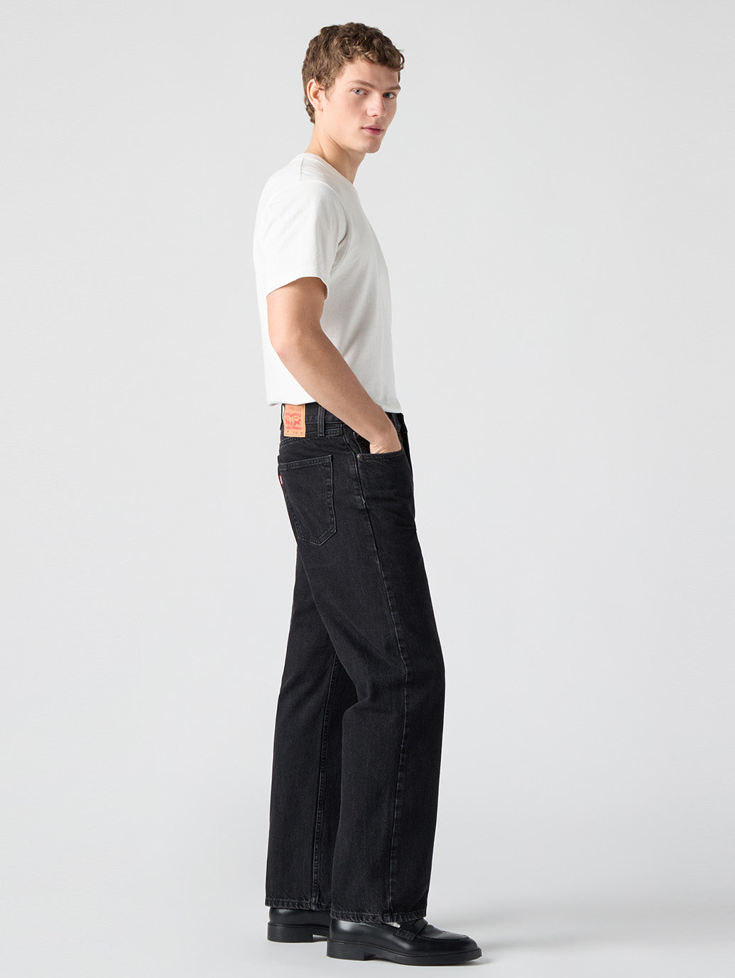 565™'97 ルーズストレート ジーンズ ブラック