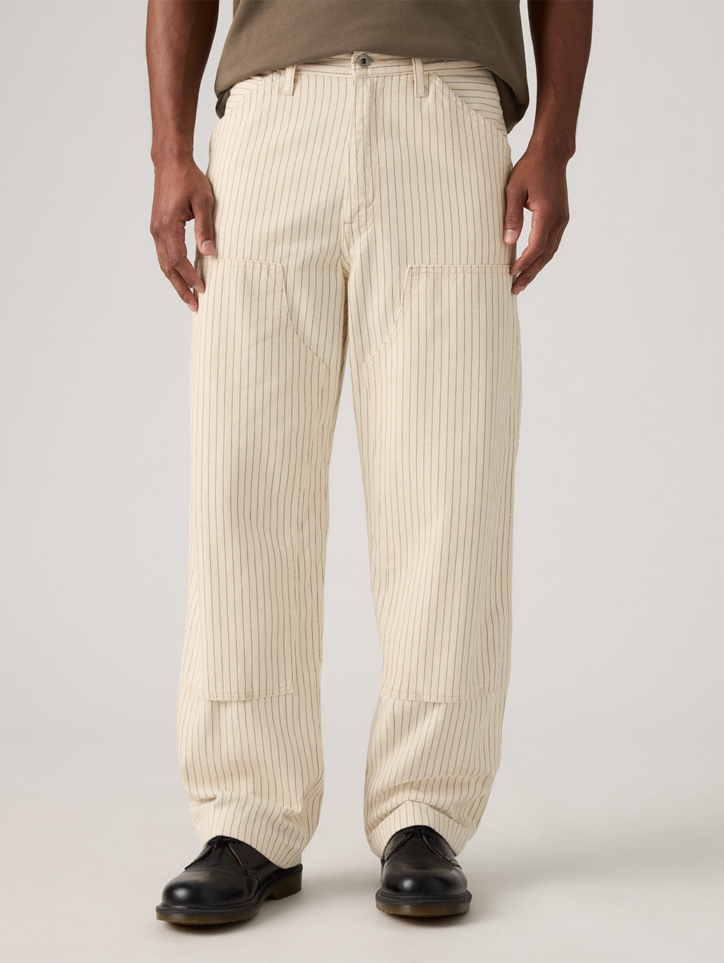 WORKWEAR 568™ ルーズストレート ダブルニー カーペンターパンツ ホワイト