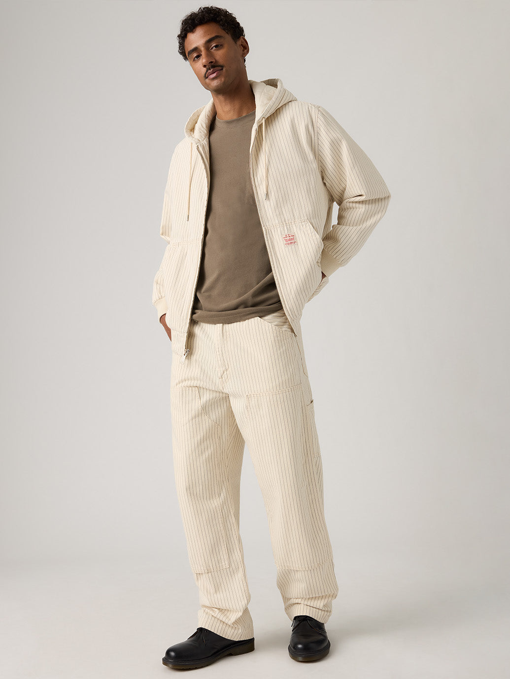 WORKWEAR 568™ ルーズストレート ダブルニー カーペンターパンツ ホワイト