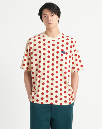 TRICOLOR SPECIAL LEVI'S® SKATE グラフィック Tシャツ レッド POLKA DOT