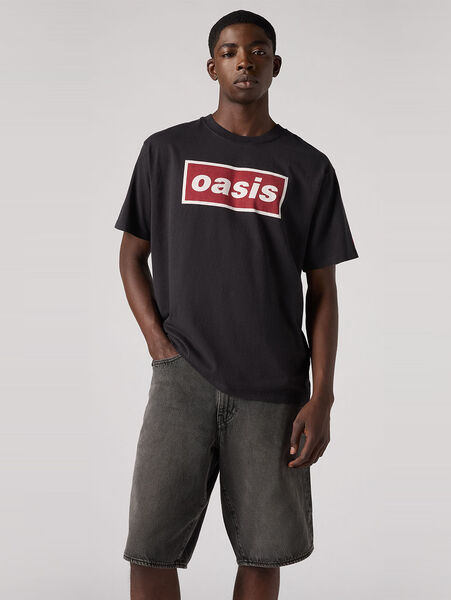 LEVI’S® x OASIS DECA LOGO Tシャツ ブラック