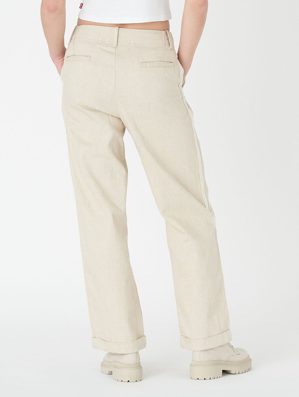 LEVI'S® MADE&CRAFTED® リラックス トラウザーズ ベージュ SAND TAN