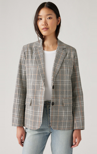 AMBER CLASSIC ブレザージャケット グレー LUKE PLAID