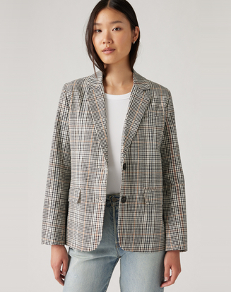 AMBER CLASSIC ブレザージャケット グレー LUKE PLAID