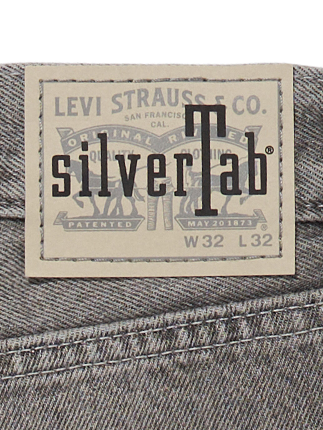 SILVERTAB™ ルーズフィット グレー STONEWASH｜リーバイス® 公式通販