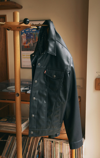 JAPAN LIMITED LEATHER TRUCKER JACKET