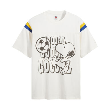 Peanuts Collectionフットボールtシャツ Gooaal Snoopy Marshmallow リーバイス 公式通販