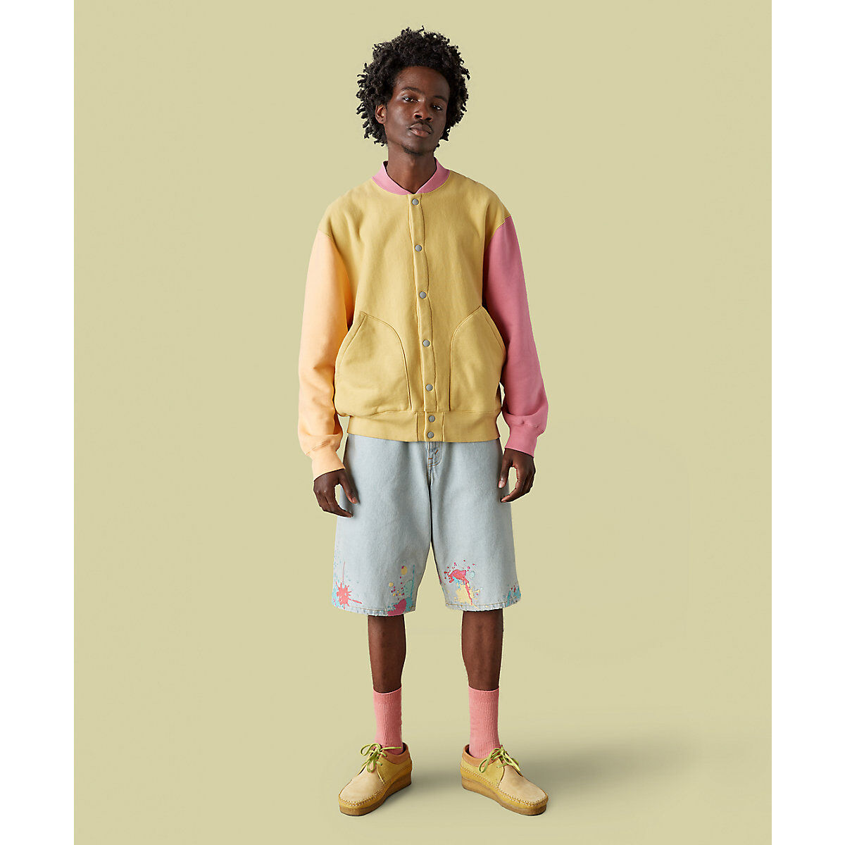 Levi's® Vintage Clothing x Clarks Originals®Weaver Yellow
