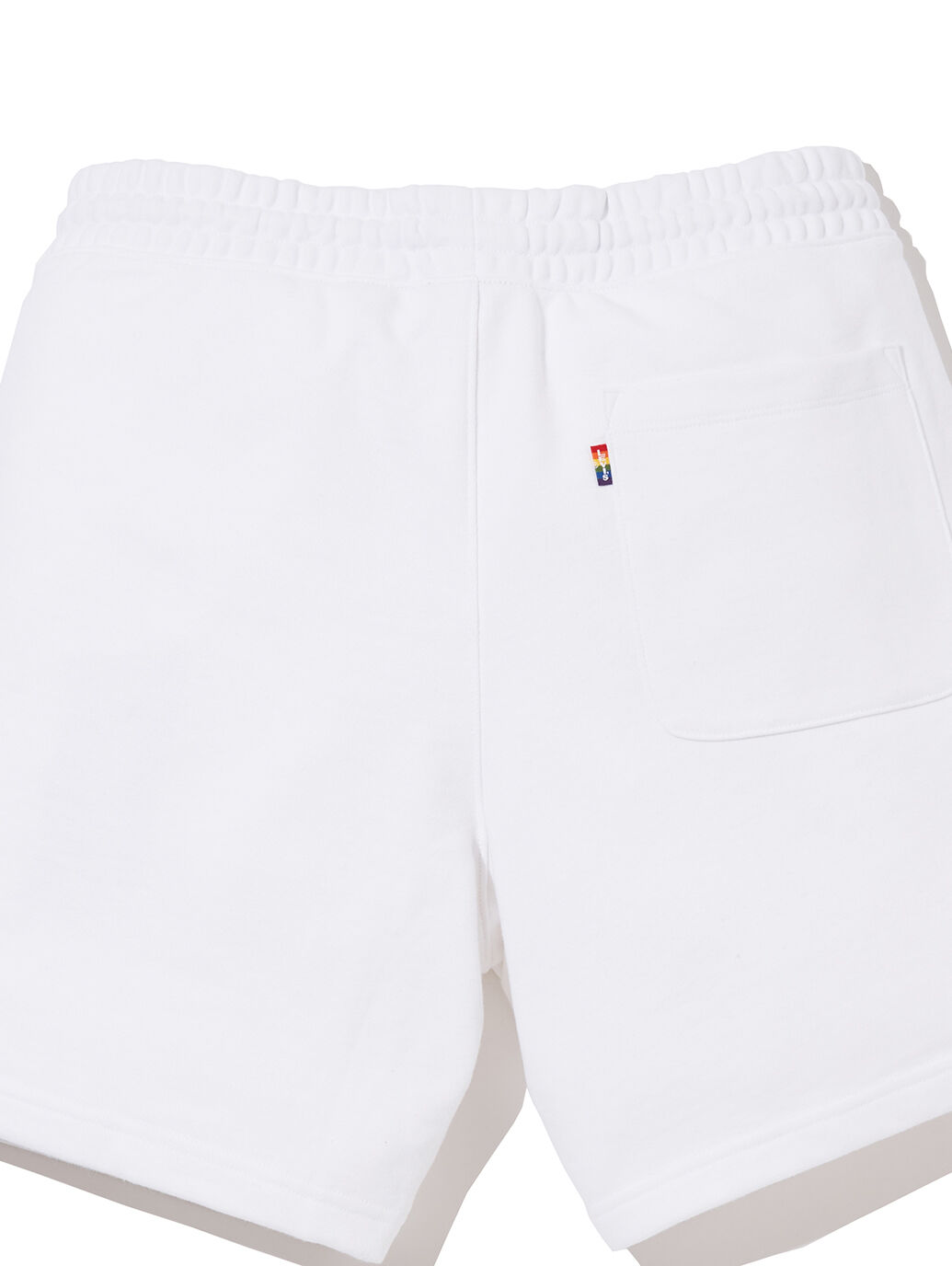 PRIDECOLLECTIONグラフィック スウェットショートパンツ BRIGHT WHITE