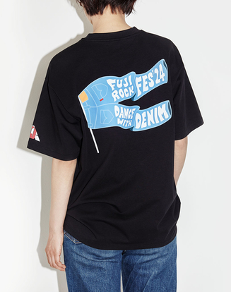 FUJI ROCK FESTIVAL × LEVI’S® オフィシャルTシャツ ブラック
