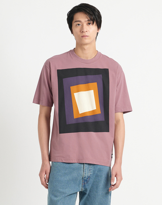 LEVI'S® SKATE グラフィック Tシャツ パープル CUBE PURPLE