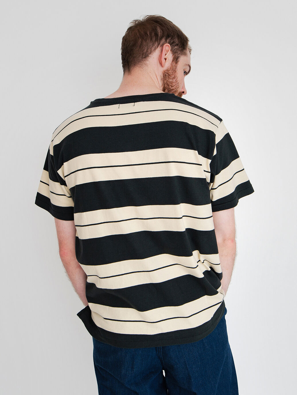 LEVI'S® VINTAGE CLOTHING1940'S SPLIT HEM Tシャツ LVC BLACK WHITE