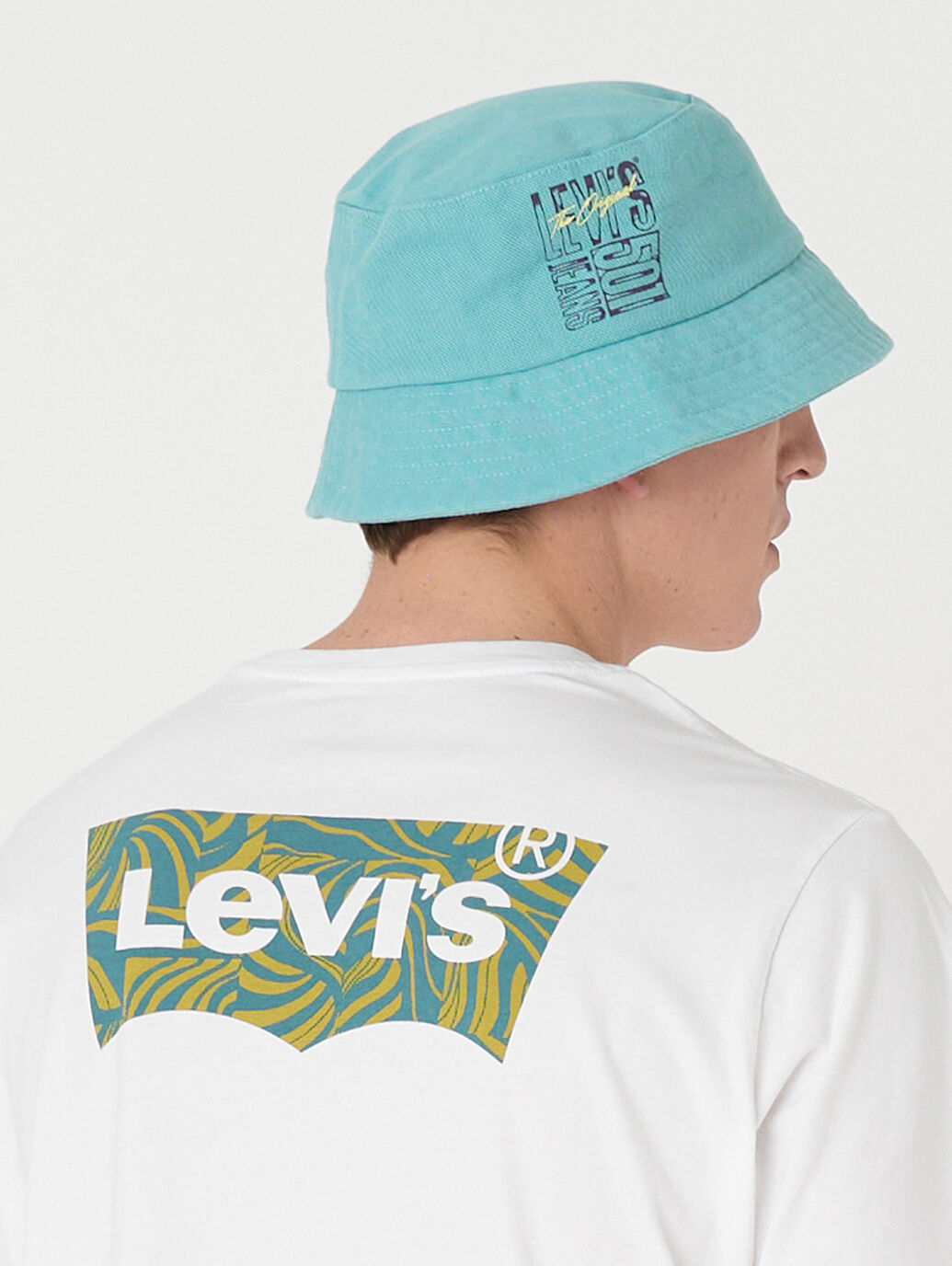 levi's リーバイス バケットハット デニム - 帽子