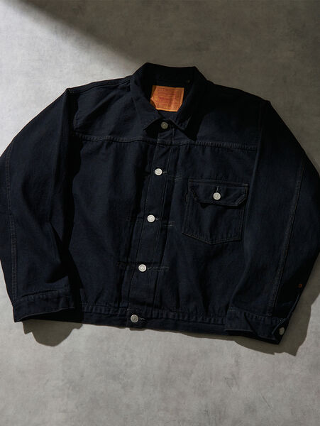 LEVI'S® VINTAGE CLOTHING 1936 TYPE I トラッカージャケット OVER-DYE BLACK