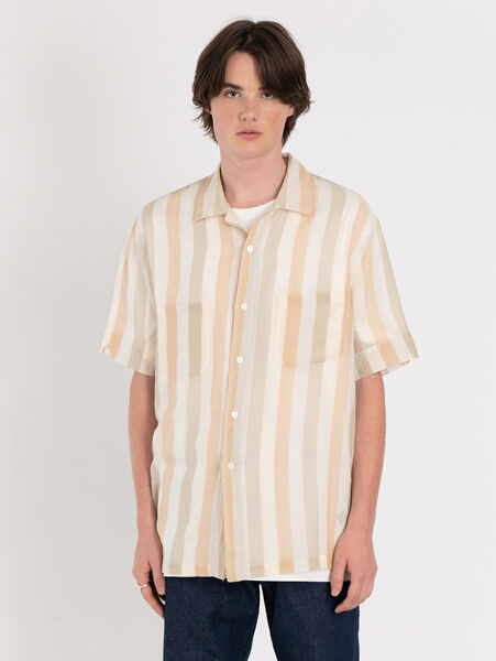 キャンプシャツ SUMMER CEDAR STRIPE