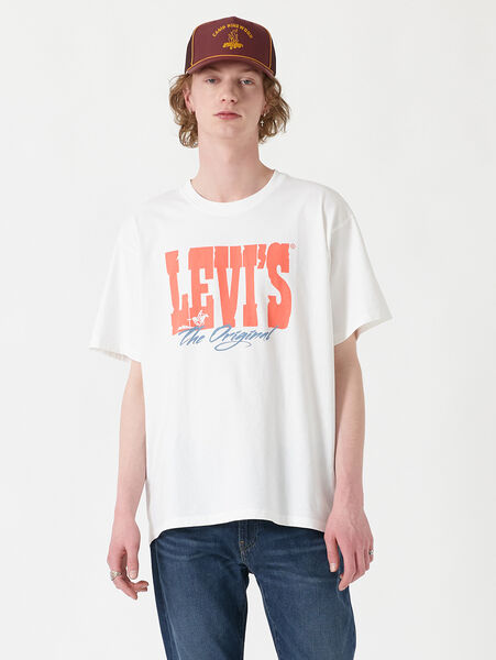ヴィンテージ グラフィック Tシャツ ホワイト LEVI ARCHIVAL