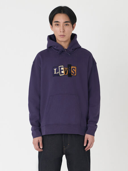 LEVI'S® SKATE フーディー パープル CHENILLE PATCH