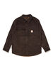 WORKWEAR TELEGRAPH オーバーシャツ ブラウン BLACK COFFEE