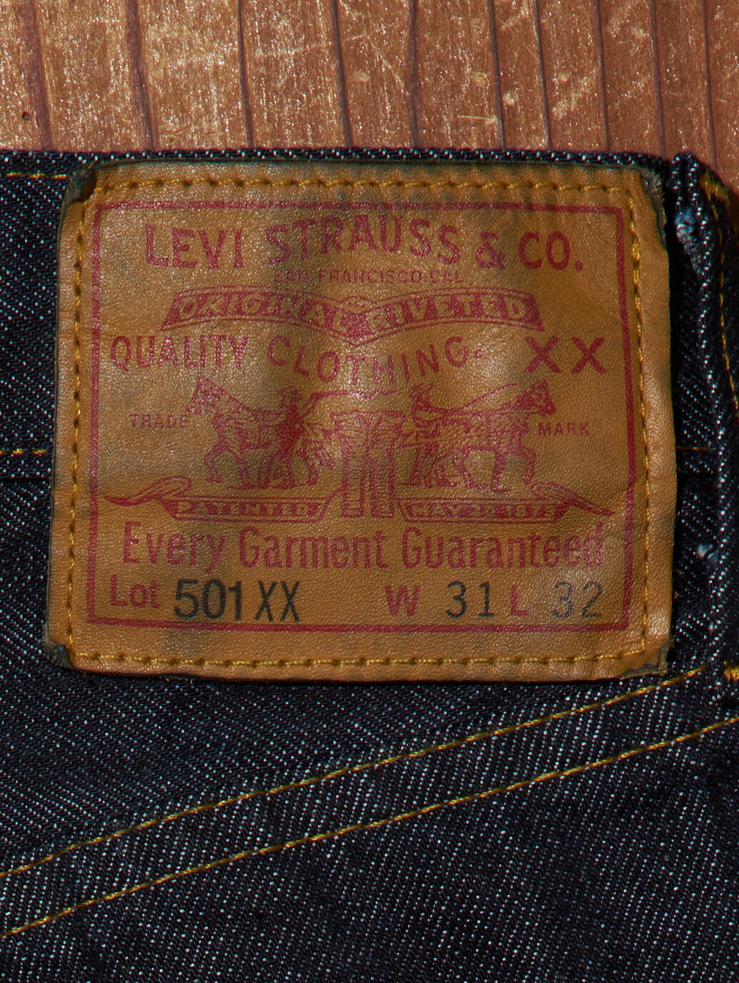 LEVI'S® VINTAGE CLOTHING 1947 501® ジーンズ ORGANIC ダーク