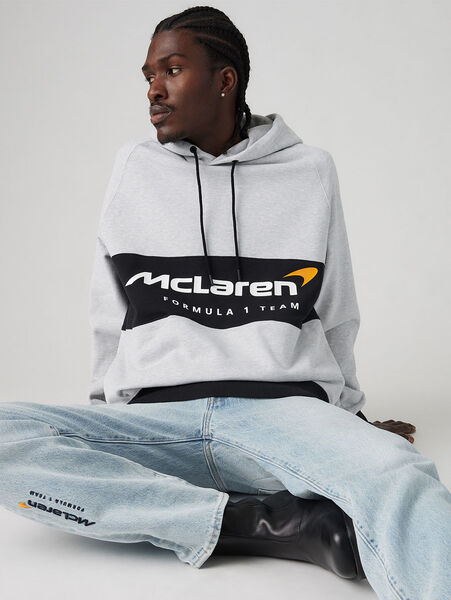 LEVI'S® x MCLAREN FLEECE フーディー グレー