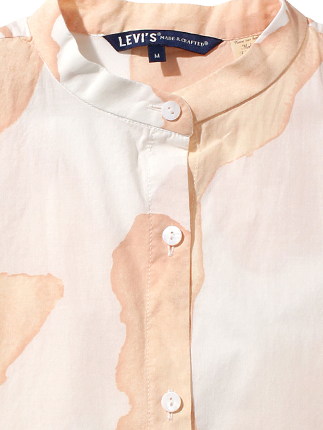 LEVI'S®MADE&CRAFTED®ロングシャツ WATERCOLOR SPLASH｜リーバイス