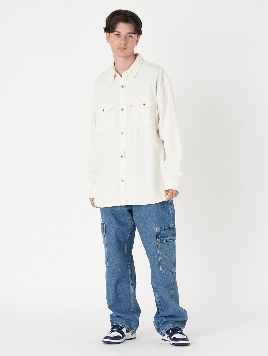 SILVERTAB™ 2 ポケットシャツ ホワイト WARREN｜リーバイス® 公式通販