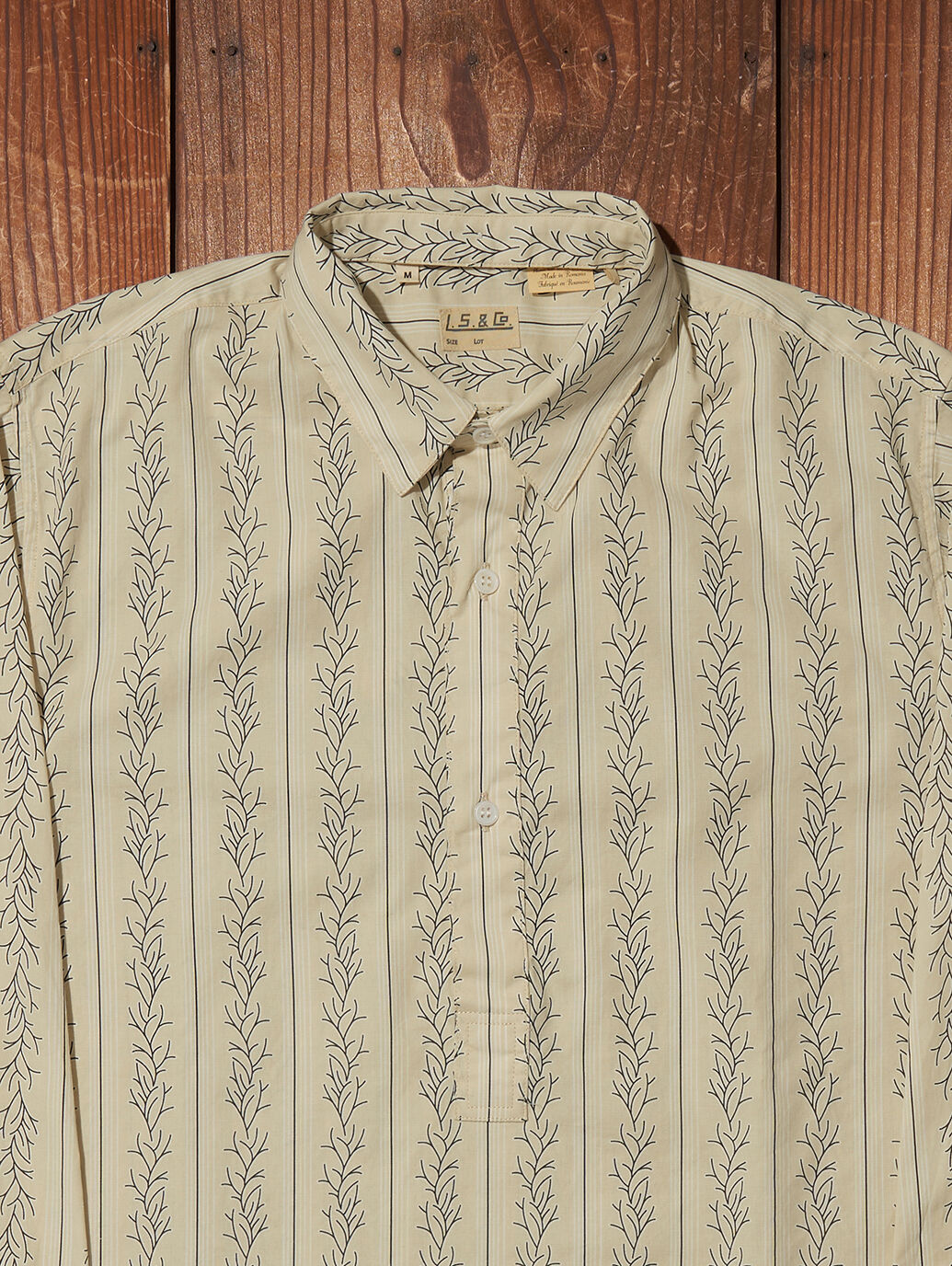 LEVI'S® VINTAGE CLOTHING 1914'S LS&CO シャツ DIVISADERO ベージュ