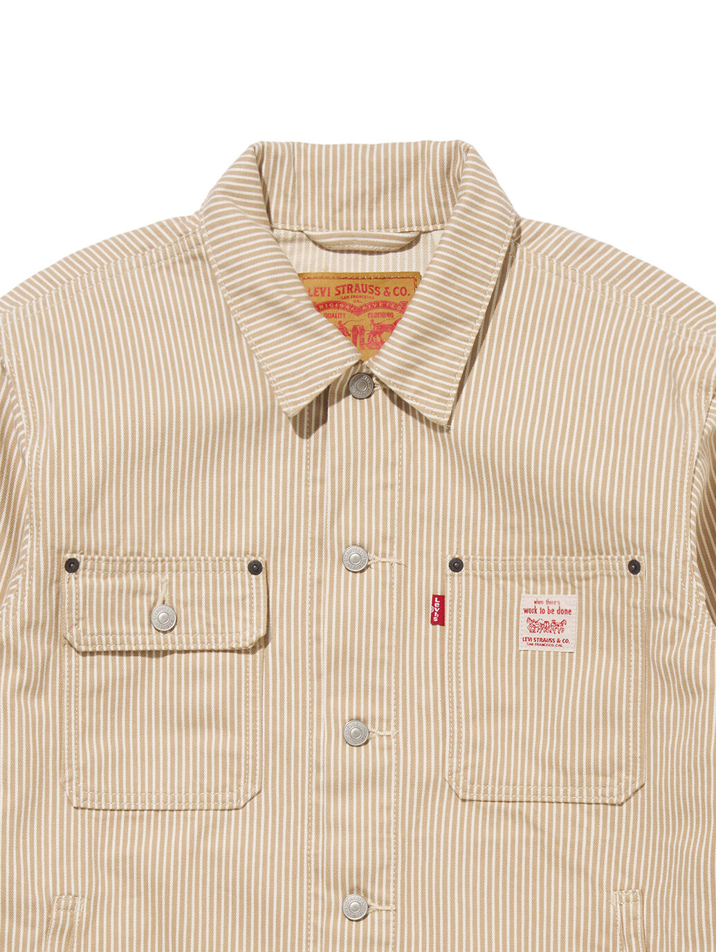 WORKWEAR サンライズトラッカージャケット ベージュ KHAKI RAILROAD 