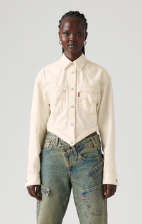 LEVI’S® x ADSB ANDERSSON BELL CINCHED ブラウス ホワイト