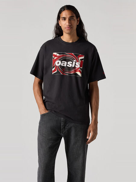 LEVI’S® x OASIS UNION JACK Tシャツ ブラック