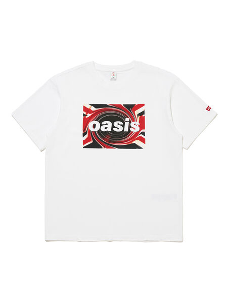 LEVI’S® x OASIS UNION JACK Tシャツ ホワイト