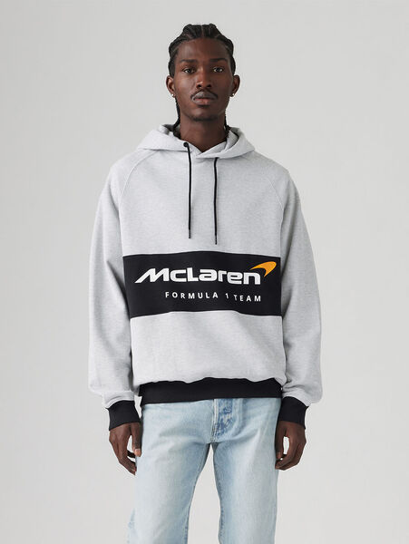 LEVI'S® x MCLAREN FLEECE フーディー グレー