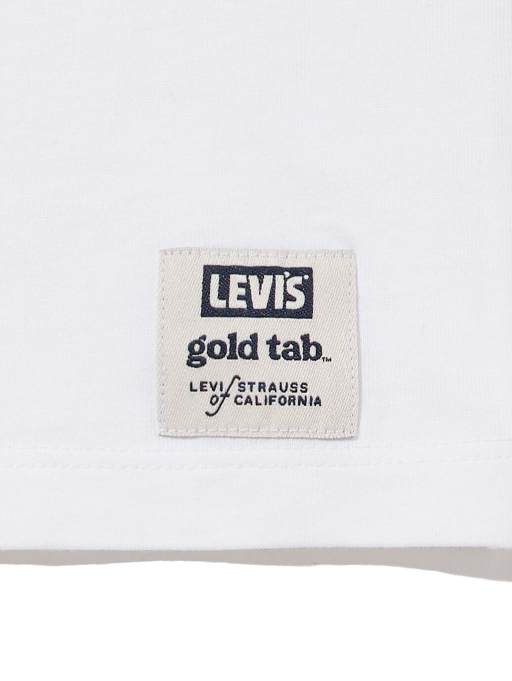 GOLD TAB™ Tシャツ ホワイト WHITE +｜リーバイス® 公式通販