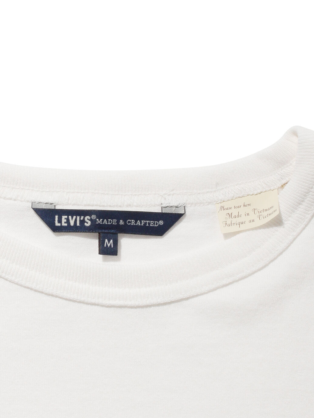 LEVI'S® MADE&CRAFTED®NEW クラシックTシャツ CLOUD DANCER