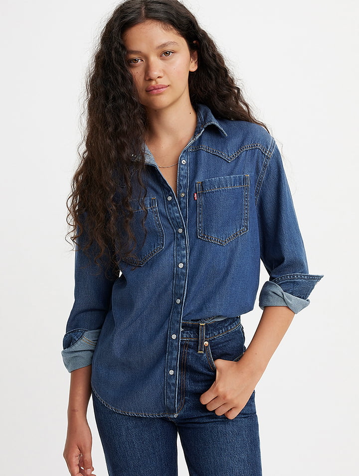 TEODORA WESTERN SHIRT AIR SPACE 5