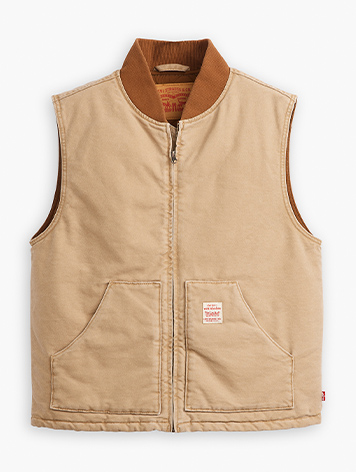 SANSOME VEST TIGER'S EYE