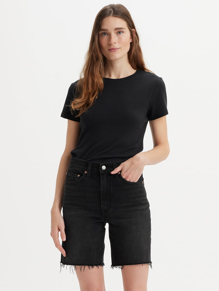 ESSENTIAL SS TEE ANTHRACITE NIGHT