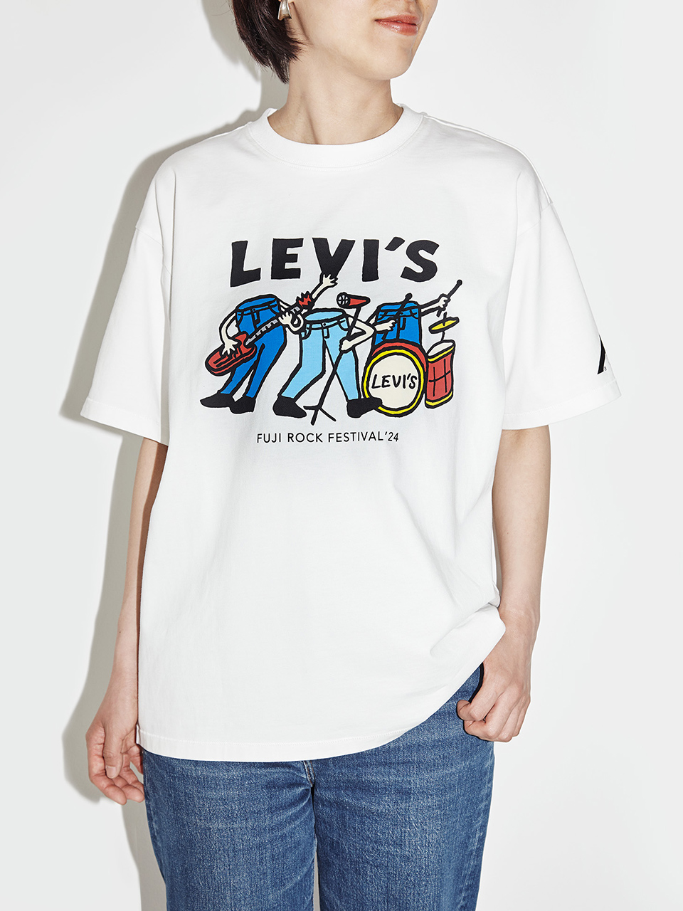 FUJI ROCK FESTIVAL × LEVI'S®のオフィシャルTシャツ