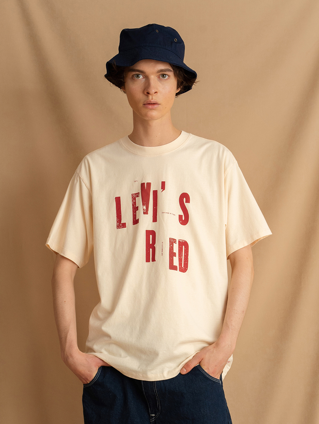 木造 Levi's red 変形カットソー - 通販 - houtbay-hideaway.com