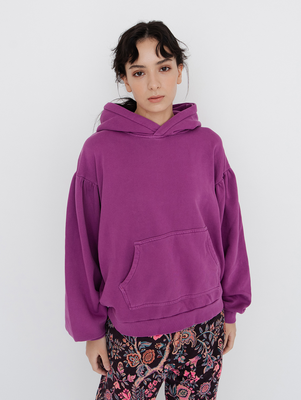 LEVI'S® MADE&CRAFTED®SHIRRING HOODIE CLOVER｜リーバイス® 公式通販