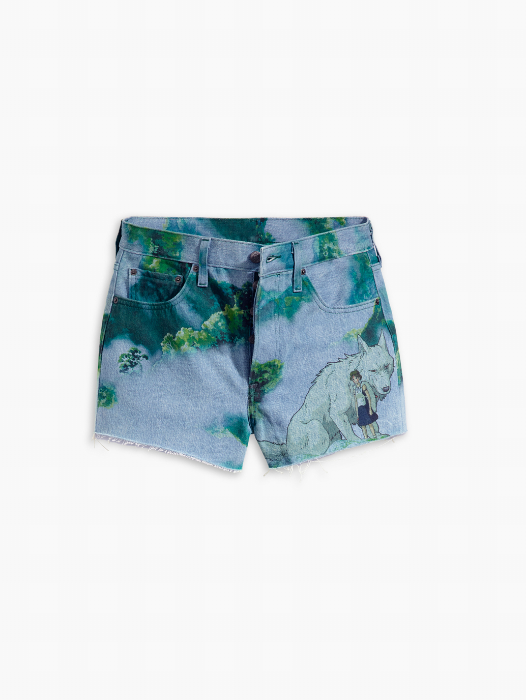 LEVI'S® X PRINCESS MONONOKE 501® ショートパンツ ミディアム ...