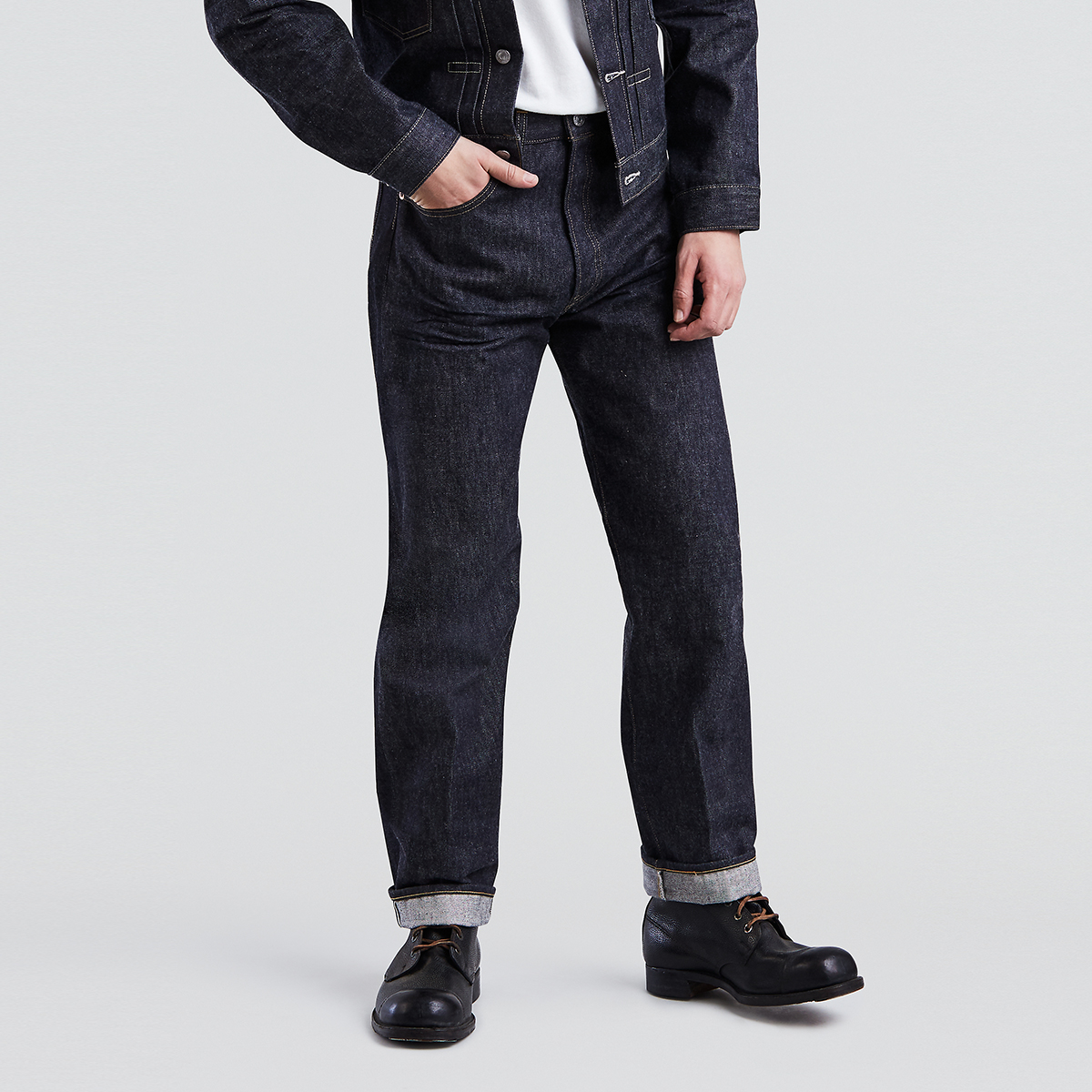 LEVI'S® VINTAGE CLOTHING1955モデル 501® JEANS RIGID｜リーバイス ...